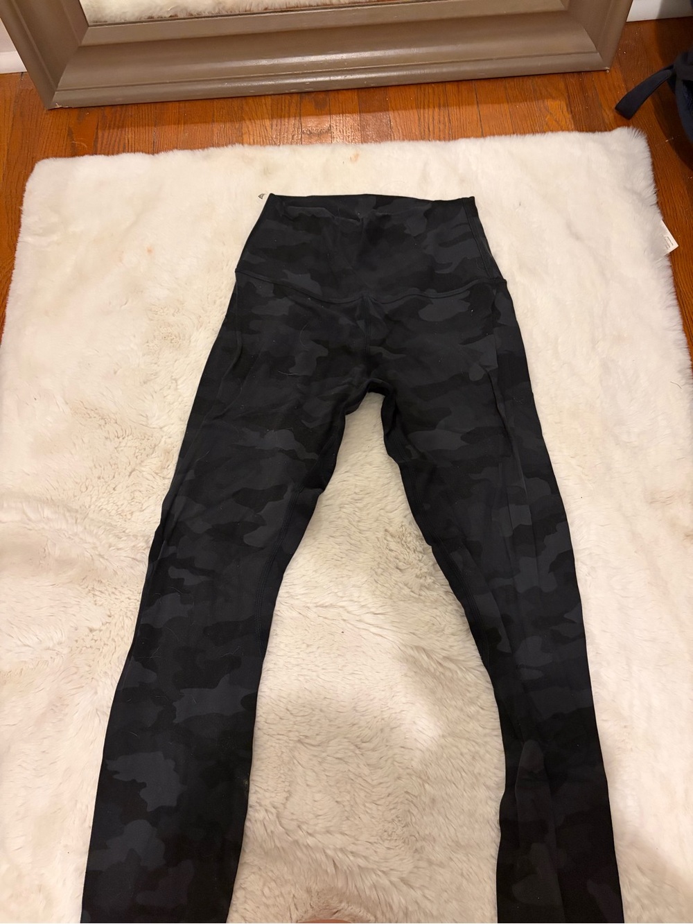 lululemon athletica Black Camo High-Rise Leggings